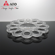 Glass Fruit Plate for home wedding Tableware decor